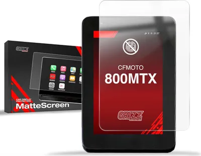 Produktbild von Matte Autodisplayfolie für CFMOTO 800MTX 7", Grizz Protector