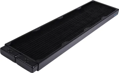 Produktbild von Alphacool 14471, Radiator, Messing, Kupfer, Stahl, Schwarz, 1/4", 60 °C, 8 Lüfter