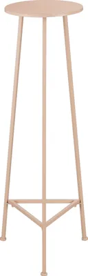 Obrázek produktu pro Mica Decorations Adine - stolička na rostliny - V120 x Ø35 cm - kov - světle růžová