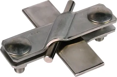 Obrázok produktu pre Svorka DEHN SV, NIRO V4A, pre Fl 40/40 mm, Rd 7-10/7-10 mm, Rd 7-10/Fl 40 mm, 1 ks.