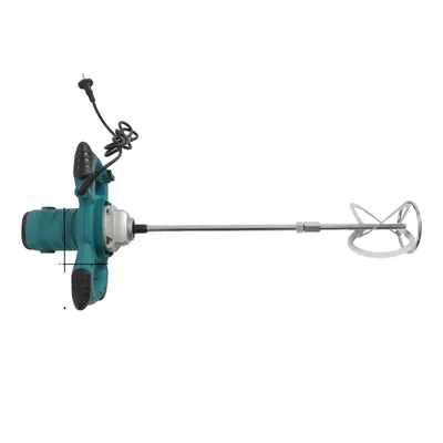 Immagine prodotto di Miscelatore di cemento elettrico, potenza 2100W, velocità 800 giri/min, colore blu