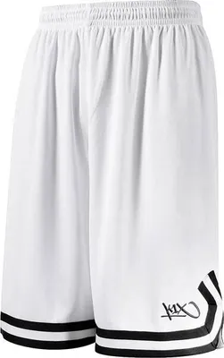 Produktbild von K1X Hardwood | Double X | Basketball Shorts, Farbe:Weiß, Kleidergröße:XL