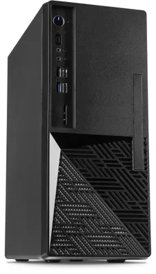 Image de Inter-Tech S-703, Ordinateur de bureau, PC, noir, micro ATX, Mini-ITX, acier, 11,5 cm