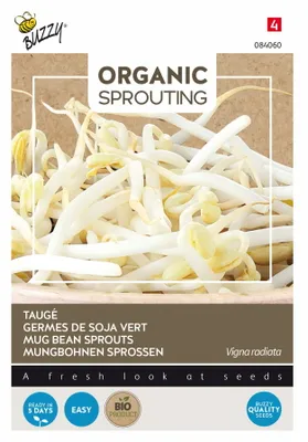 Produktbild von Buzzy Organic Sprouting Taugé E. Sativa -  Samen - Ca. 30 gr | Buzzy_084060
