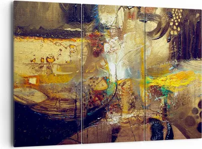 Produktbild von Bild auf Leinwand - Leinwandbild - Abstraktion modern - 165x110cm - Wand Bild - Wanddeko - Leinwanddruck - Bilder - Kunstdruck - Wanddekoration - Leinwand bilder - Wandkunst - CE165x110-3483