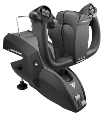 Image de Thrustmaster TCA Yoke Pack Boeing Edition, manche à balai et quadrant de poussée, Xbox et PC