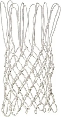 Produktbild von Pegasi Basketballnetz Universal 70g - Past für alle Basketballkorb - Innen- und Außeneinsatz - Indoor - Outdoor - Basketball Zubehör - Nylonn - Weiß