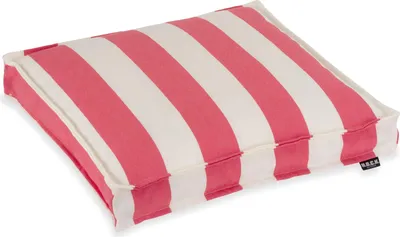 Produktbild von H.O.C.K. Classic Streifen Outdoor Sitzkissen 40x40x5cm pink