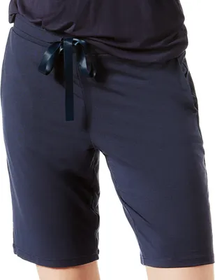Produktbild von Schiesser Damen Bermuda Gr. 48 blau