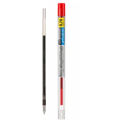 Immagine prodotto di Mitsubishi Pencil Uni-ball Ricarica a Olio Jetstream per Penne Style Fit • 0,7 mm • Rosso [SXR-89-07]