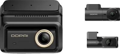 Obrázek produktu pro Dashcam, 4K záznam, integrované GPS, funkce asistence při řízení, 3kanálový, 128G SD karta