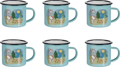 Produktbild von BUTLERS Tasse PEANUTS 6er-Set