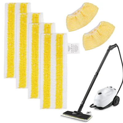 Mikrofasertuch-Set, 6 Stück, für Kärcher EasyFix SC 2-5