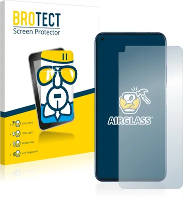 Produktbild von BROTECT Schutzglas für Huawei Nova 5T Schutzfolie Panzer Folie Glas Display Schutz klar