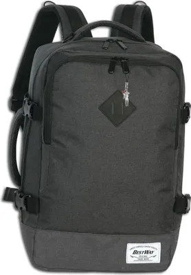 Produktbild von Bestway Flugbegleiter dunkelgrau Businessrucksack uni ORI103S