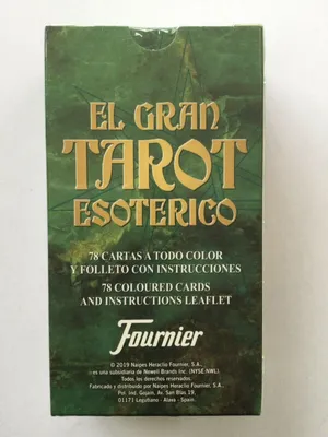 Immagine prodotto di Tarocchi Fournier esoterici multicolori, mazzo classico