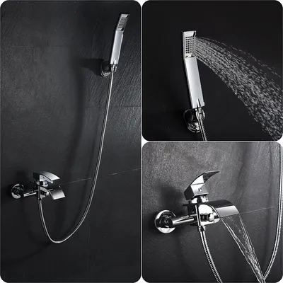 Produktbild von Badwanne Armatur Wasserhahn Badewannenarmatur Dusch Set