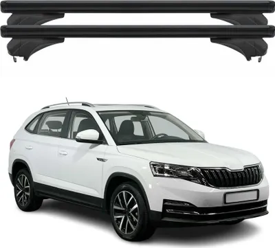 Immagine prodotto di Menabo Portapacchi Base per Skoda Kamiq 2019-2025 Alluminio Nero 2 pezzi