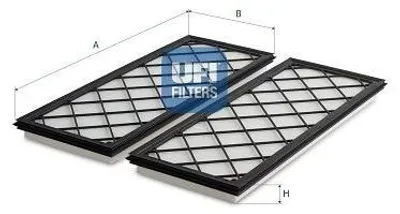 Produktbild von UFI 53.519.00 Innenraumfilter Pollenfilter für TESLA Model Y (5YJY)