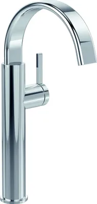 Productafbeelding van Villeroy & Boch wastafelmengkraan, hoogte 245 mm, verchroomd, zonder afvoer, 1 stuk.