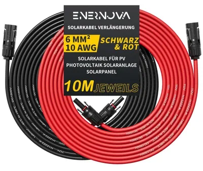 Zdjęcie produktu dla Kabel solarny, 1-50 metrów (6mm², 10 metrów)
