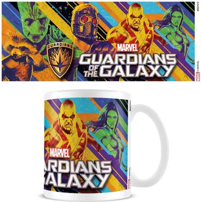 Immagine prodotto di Guardiani della Galassia - Tazza da caffè "Eroi colorati" PM5843 (Taglia unica) (Multicolore)