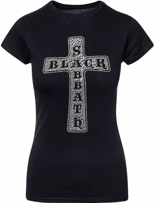 Immagine prodotto di Black Sabbath - Maglietta da donna RO516 (XL) (Nero)