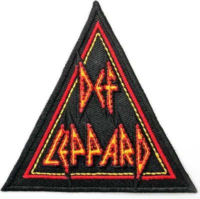 Produktbild von Def Leppard Tri-Logo Aufbügler