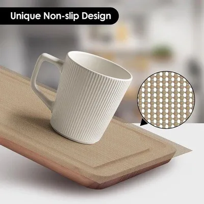 Produktbild von Famanu Antirutschmatte Vielseitig einsetzbar - Beige (45 x 300 cm)