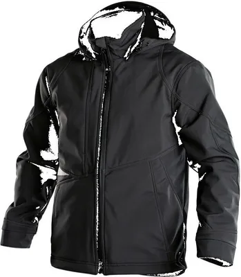 Produktbild von DASSY Softshelljacke GRAVITY Gr. 3XL schwarz