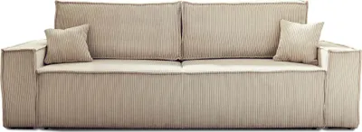 Produktbild von Best Mobilier Dellia, Beige, 3 Sitz(e), Dellia, Samt, Kunststoff, 2 Jahr(e)