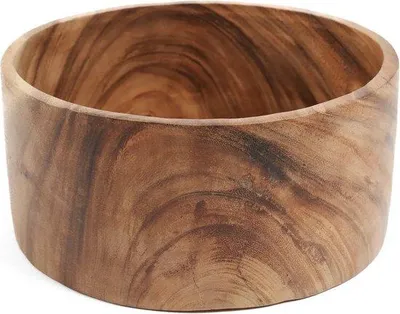Image de Coupe en bois unique 25 cm x 25 cm x 12 cm