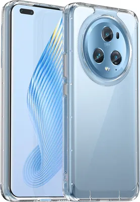 Obrázek produktu pro Pouzdro pro Honor Magic5 Pro průhledné, nárazuvzdorné TPU silikonové ochranné pouzdro Průhledný