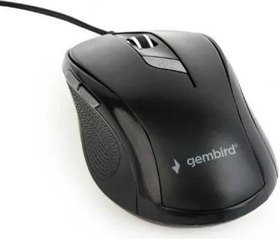 Produktbild von Gembird MUS-6B-01 Maus Beidhändig USB Typ-A Optisch 1600 DPI