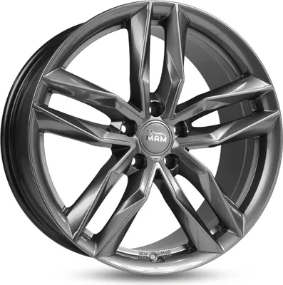 Produktbild von 16 Zoll MAM RS3 5x108 ET46 Alufelgen PALLADIUM PAINTED