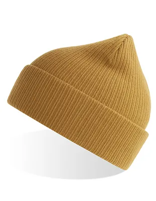Immagine prodotto di Atlantis NELB | Nelson beanie cappello invernale in Cotonelogico  - Colore: Senape - Taglia: Unica