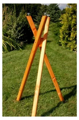 Produktbild von Vogelhausständer aus Holz, behandelt, für Vogelhäuser