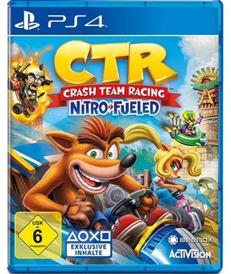 Produktbild von Activision Blizzard Crash Team Racing: Nitro-Fueled, PlayStation 4, Multiplayer-Modus, E10+ (Jeder über 10 Jahre)
