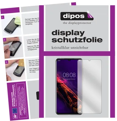 Produktbild von 4x Schutzfolie für Doogee N20 klar Displayschutzfolie Folie Display Schutz dipos
