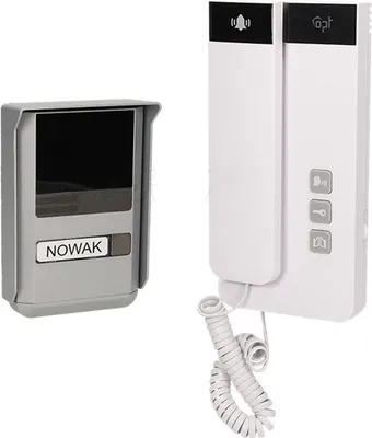 Zdjęcie produktu dla ORNO | Domofon OR-DOM-SL-923 - Biały - 2-żyłowy - Z funkcją interkomu - Łatwy montaż