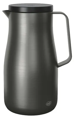 Produktbild von Alfi Studio, Karaffe, 1 l, Edelstahl, Edelstahl, Silikon, Rund, Polypropylen (PP)