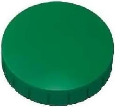 Image de Aimant MAUL MAULsolid rond 4 pièces 0,8 kg plastique ferrite incassable Ø 3,2 x 0,96 cm vert