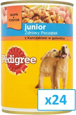 Produktbild von PEDIGREE mit Huhn in Gelee 400 g x24