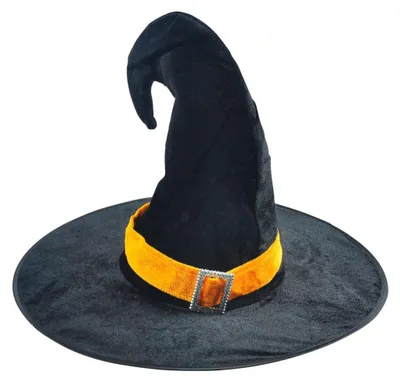 Imagen del producto de Sombrero de bruja para adultos, color , 44x34 cm, ideal para disfraces de carnaval