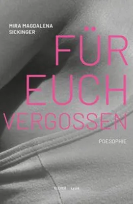 Obrázok produktu pre Für euch vergossen: Versuch einer poesophie