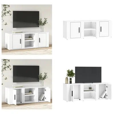 Immagine prodotto di mobile TV vidaXL bianco 100x31,5x35 cm in legno - mobile TV - mobile TV - mobile TV - porta TV