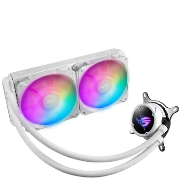 Produktbild von ASUS ROG STRIX LC II 240 ARGB White Edition, Wasserkühlung