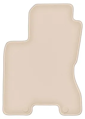 Produktbild von DURBAN Beige Velours-Fahrerfußmatte für Nissan X-Trail II T31 SUV (2007-2014)