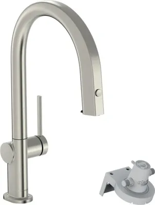 Obrázok produktu pre Hansgrohe FilterSystem 210 Aqittura M91 výsuvný 1jet nerezový vzhľad, 76803800
