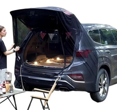Productafbeelding van Auto Kampeertent met Anti-Knut en Privacy Net